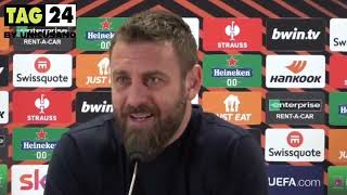 Europa League Roma Milan 2-1, De Rossi:”Sul rinnovo vale stretta di mano, proviamo a vincerle tutte”