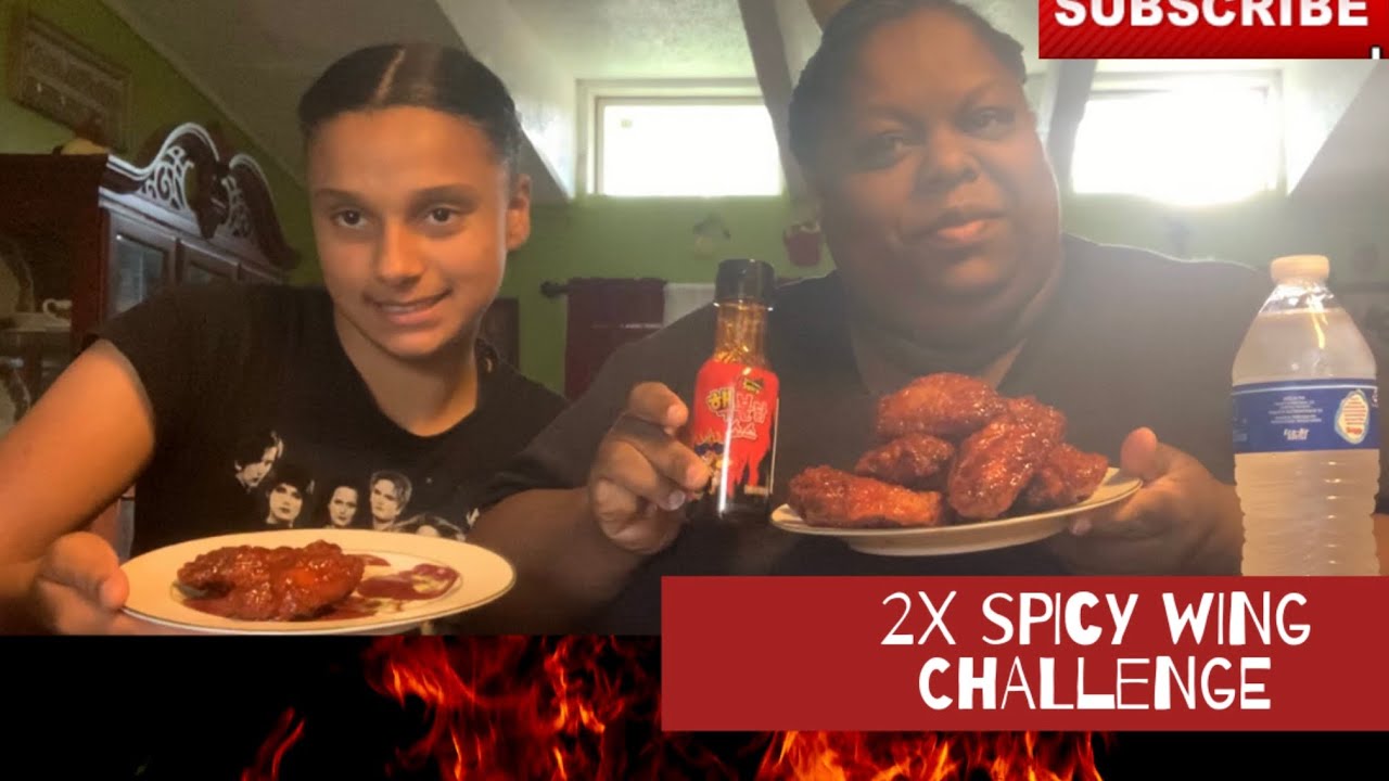 X Spicy Wing Challenge Youtube