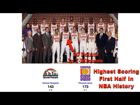 Phoenix Suns Highest Scoring First Half In League History - Phoenix Suns Stories #4