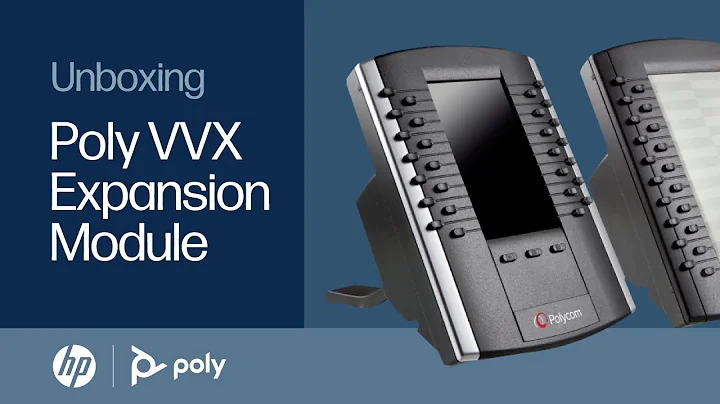 Polycom VVX Expansion Module: Quick Start | HP Support