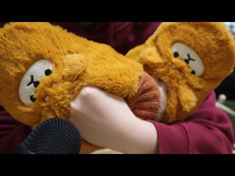 【※イヤホン無しで聞いて🎧】わんこスリッパを雑めに音フェチ/aggressive Scratching asmr