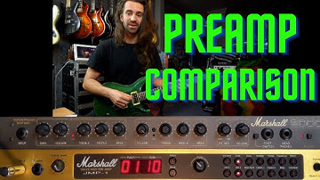 Marshall JMP 1 v 9000 - Preamp Comparison