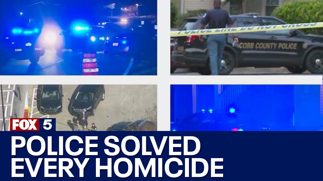 Every homicide gets solved in this Georgia county, police say