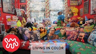 House Tours: Living In A Colorful Collage | Apartment Therapy