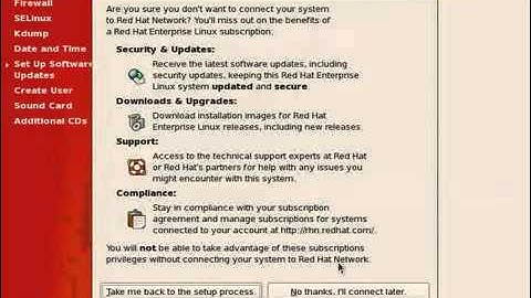 Redhat Enterprise linux 5 GUI Installation Part4   YouTube