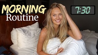 Model Morning Routine | Breakfast, Skincare, Hair | Romee Strijd