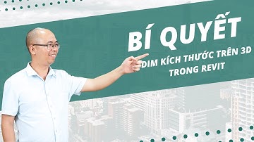 Học revit - Bí quyết dim kích thước trên 3D trong revit l Gizento #hocrevit #tuhocrevit #gizento