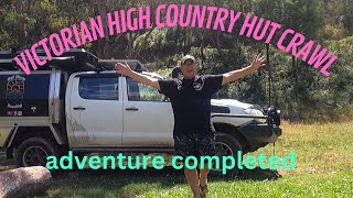 Victorian High Country Hut Crawl Adventure the final episode
