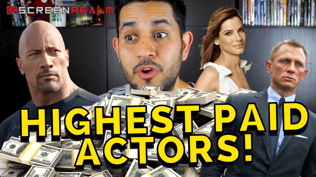 Highest Paid Actors 2021 & Ever! | Daniel Craig, Jennifer Lawrence, Dwayne Johnson | Screen Realm