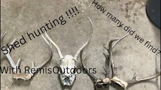 Shed hunting!!! (With @RemiOutdoors ) #subscribe#jesus#LilysOutdoors#outdoors#fyp#deer#like#funny