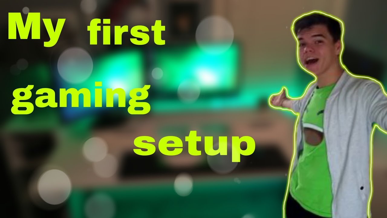 Jelly *First* Gaming setup tour! YouTube