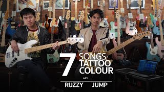 7 SONG TATTOO COLOUR | RUZZY & JUMP with Fender Player Series