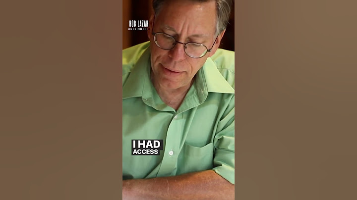 Bob Lazar Describes UFO He Saw at Area 51