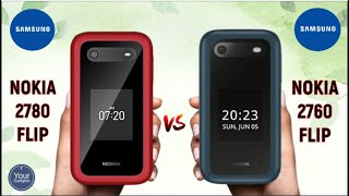 Nokia 2780 Flip vs Nokia 2760 Flip