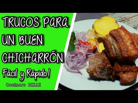 Cómo Hacer CHICHARRONES de CHANCHO PERUANOS (NO EXPLOTAN😱) | 🐷CHICHARRÓN Receta Fácil y Rápida!