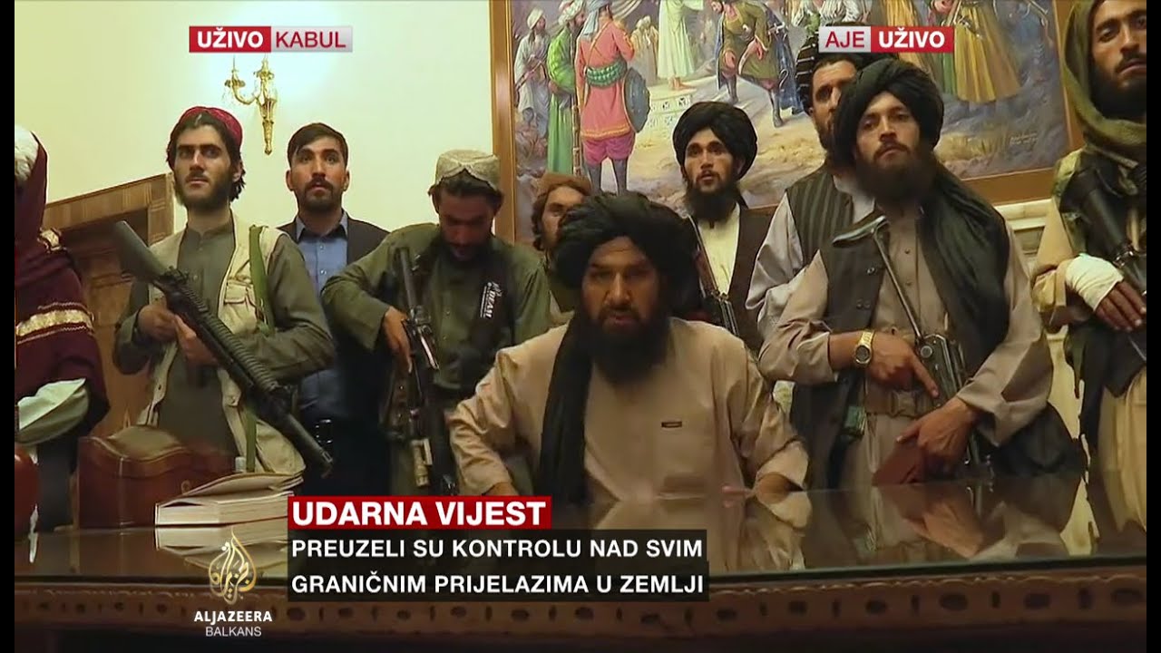 دخلت حركة طالبان القصر الرئاسي في كابول