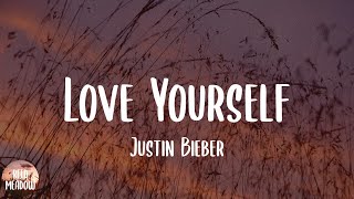 Justin Bieber - Love Yourself (Lyric Video)
