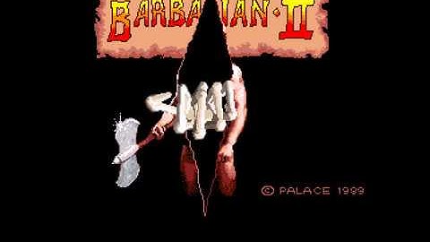 Amiga Game Intro : Barbarian 2 The Dungeon Of Drax / Palace (1989)