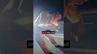 Police jokes with biker after pulling wheelie