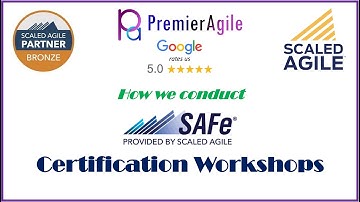 PremierAgile - How we conduct SAFe workshops?