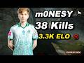 m0NESY (38-18) (Ancient) FACEIT avg 3.3k Elo | May 29, 2026 #cs2 #m0nesy