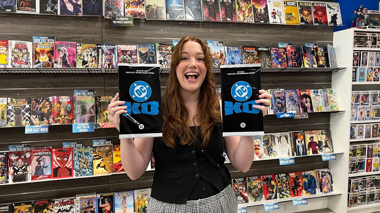 Покупка нового DC K.O. Blind Bag в Flashpoint Comics & Games | В поисках NCBD 1:1000 08.10.25