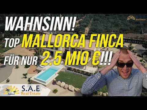 TOP MALLORCA FINCA MIT MEERBLICK FÜR 2.5 M EURO?!