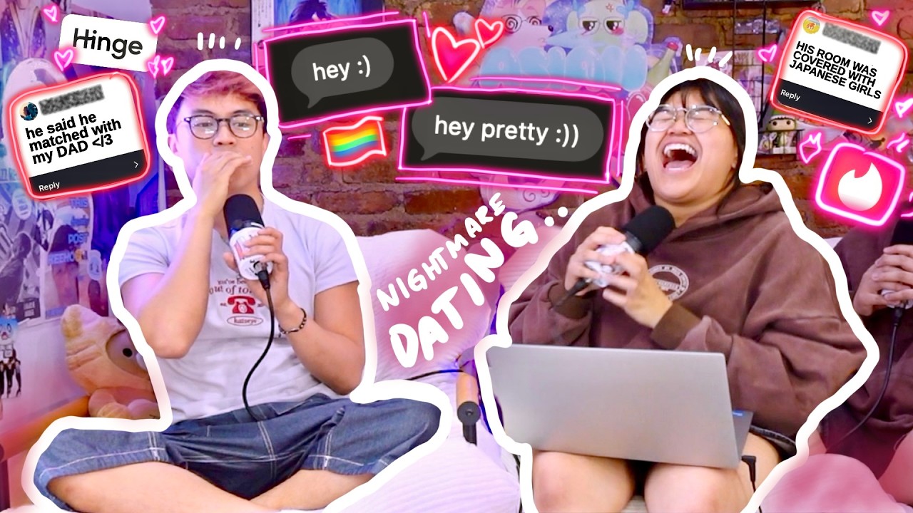 READING YOUR INSANE DATING STORIES...