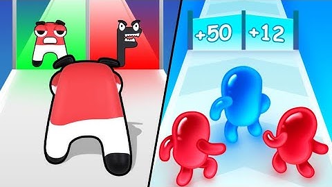 Alphabet Run Letter Go | Join Blob Clash 3D / All Level Gameplay: Android,iOS - New APK Mod