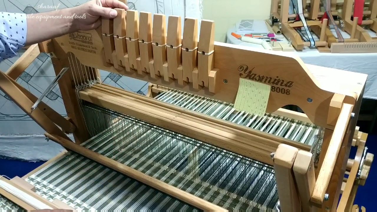 الحلقة الاولى من تعلم النسبج اليدوى- (Hand weaving - 01)