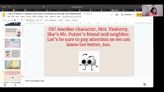 Reading Workshop Lesson March 28