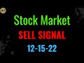 Stock Market sell signal. Trade ideas and key levels. Watch out for more downside.