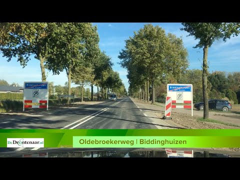 VIDEO | Oldebroekerweg bij Biddinghuizen een dag eerder dan gepland open voor verkeer