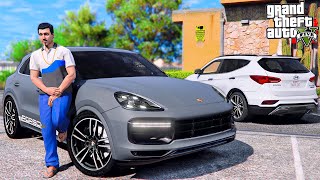 ОТЕЦ И СЫН В GTA 5 - ВОССТАНОВИЛ ЗАБРОШЕННЫЙ PORSCHE CAYENNE! КРАСИВЫЕ НОМЕРА НА ПОРШ! 🌊ВОТЕР