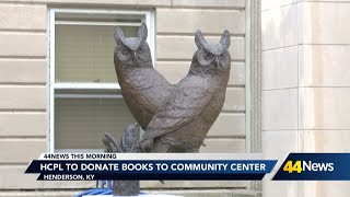 Henderson County Public Library to donate books to local community center Friday