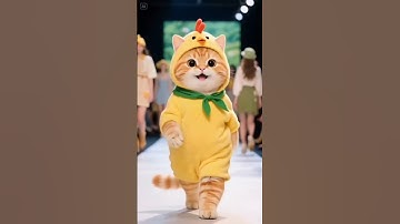 Thumbnail of #shorts #ai #funny #cats #song #music