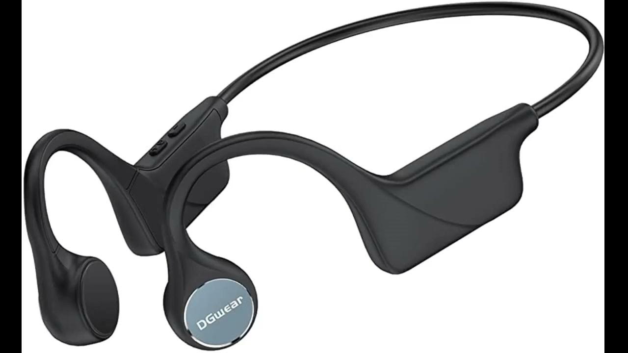 Qaekie Bone Conduction Headphones Bluetooth 5.3 Open Ear Headphones