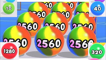 Most Amazing Ball Run #gameoftheday #asmr #2048 #subscribe #merge #bestgame #newgame #number