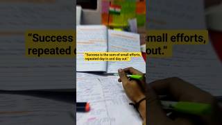 Success is the sum of small efforts?⏰ study aspirants students motivation ssc ssccgl neetjee