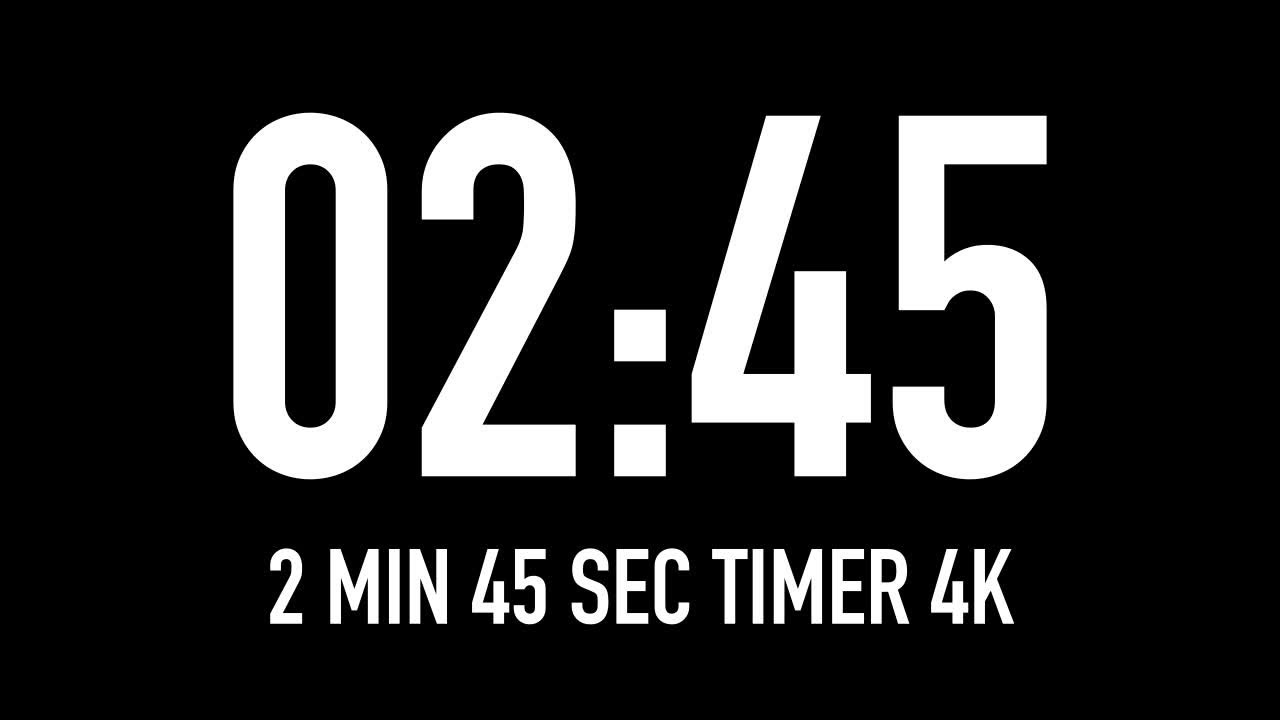 #quick 2 Minute 45 seconds #timer for #meditation - YouTube