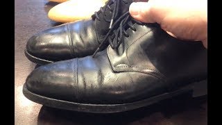 JOHN LOBB ジョンロブをクリーニング、クラック補修と修理(前編)