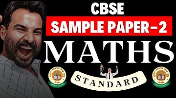 CBSE MATHS NEW SAMPLE PAPER 2 SOLUTION CLASS 10 | CBSE BOARD 2023-24 | EDUCAZONE SAMPLE PAPERS
