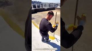 Roof Waterproofing Application – Protective Coating Process for Building Surfaces
