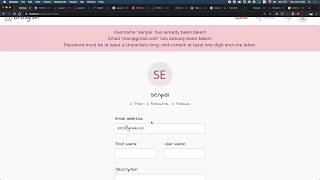 Python Flask User Profile Edit Validations Wealth