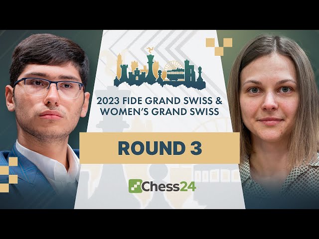 The top 6 boards at the FIDE Grand Swiss all has decisive results today.  Hikaru, Esipenko, and Vidit are all tied for first going into tomorrow's  final round : r/chess