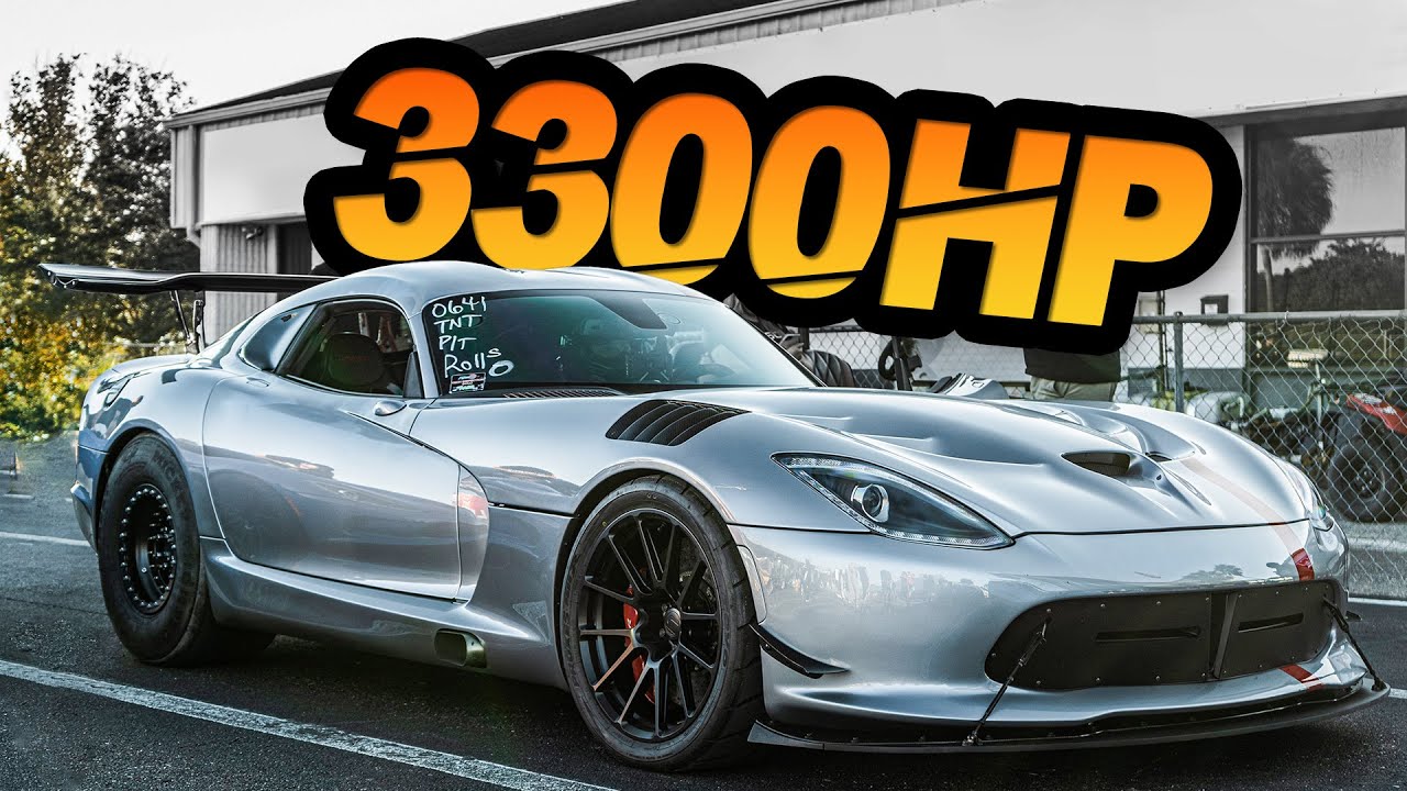 3300HP Turbo Viper   QUICKEST and FASTEST Vipers on the Planet Unbelievable Acceleration