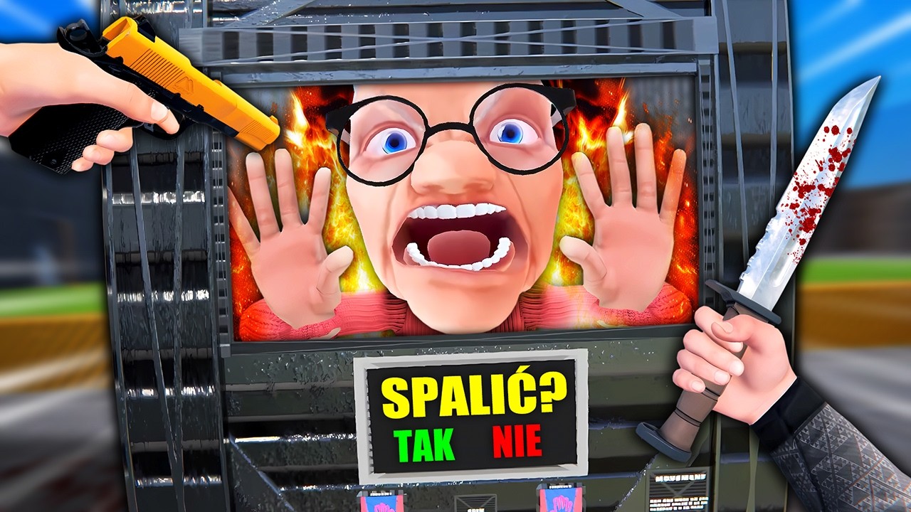 WSADZIŁEM BABCIĘ DO KOMORY ZAGŁADY! | BONELAB