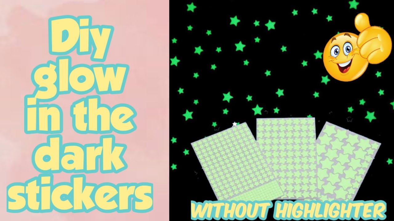 How to Make Glow in the Dark Adhesive Stickers and Magnets : 9
