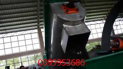 Dây chuyền sản xuất phân hữu cơ vi sinh Vít tải - Sàng lồng tròn - Máy Trộn - Băng tải