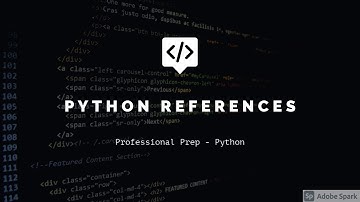 Python references